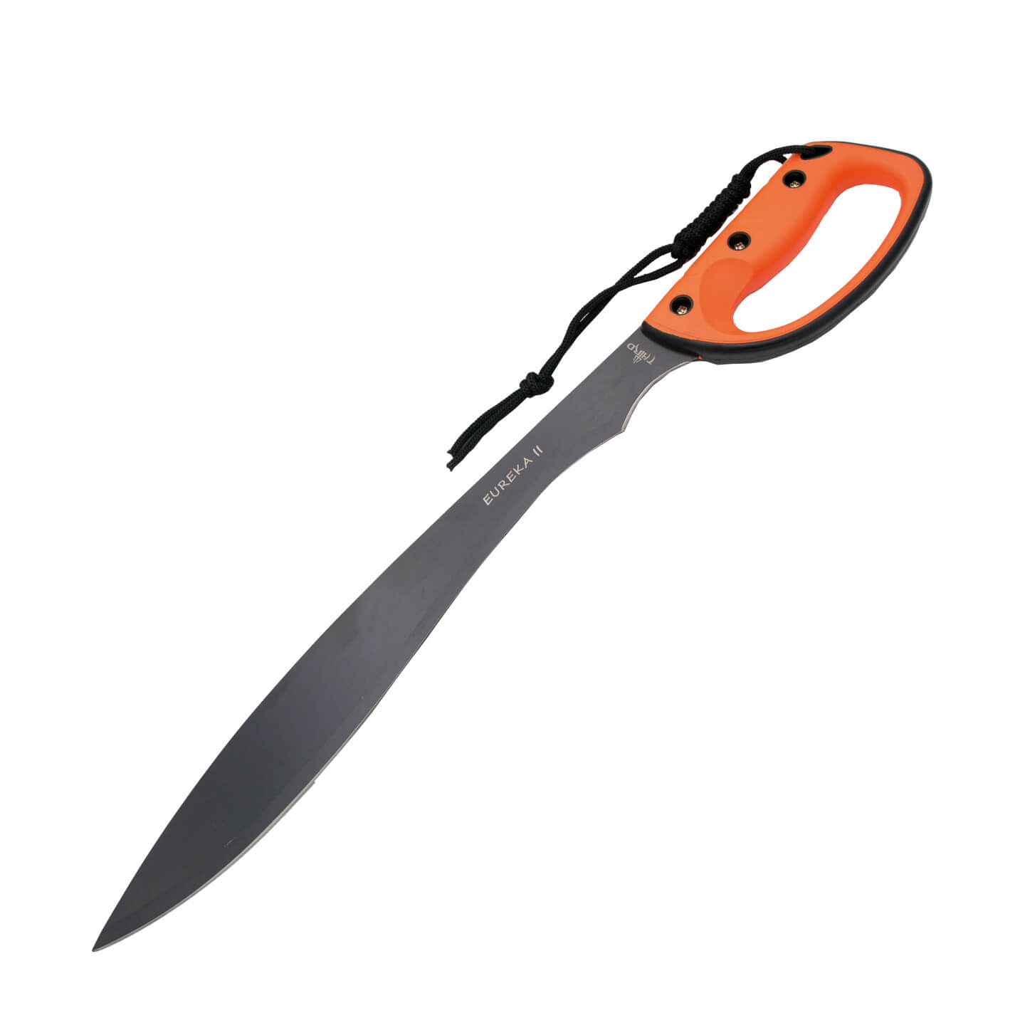 Machete cortacañas grande de 61.5 cm con hoja negra y mango de AB...