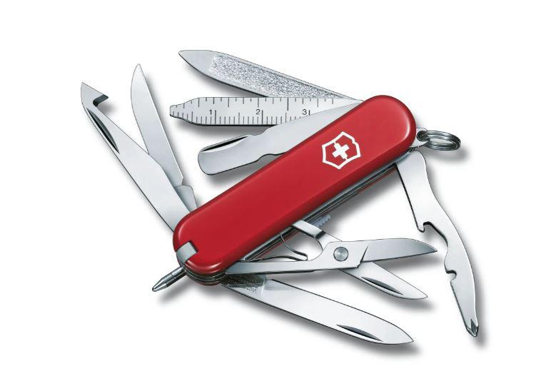 Victorinox Mini Champ roja navaja multiusos con 18 funciones