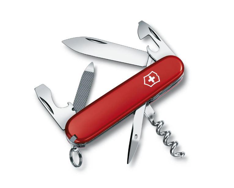 Multiusos Victorinox Sportsman roja con 13 usos
