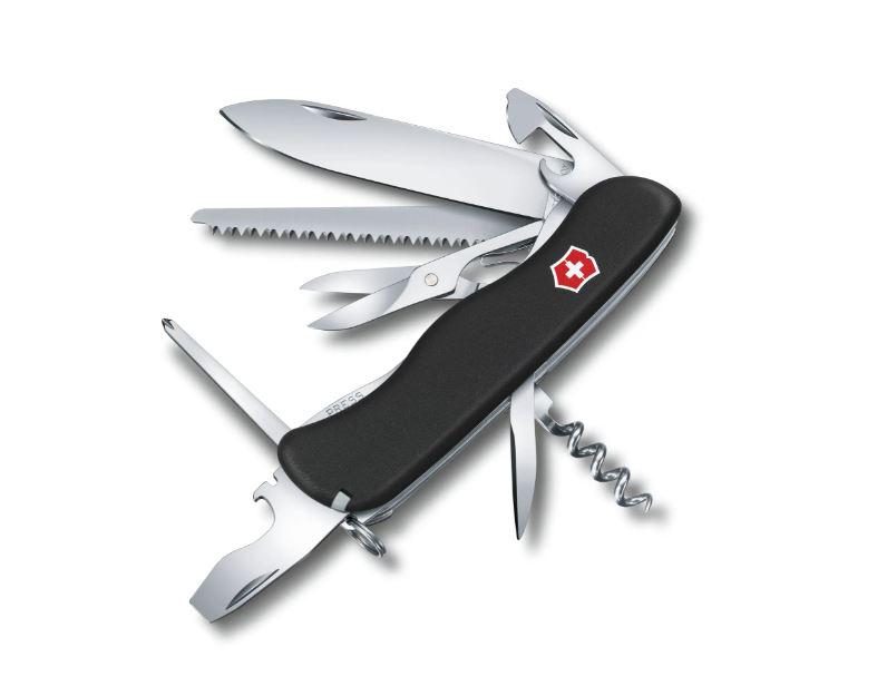 Navaja multiusos Outrider Victorinox negra con 14 usos