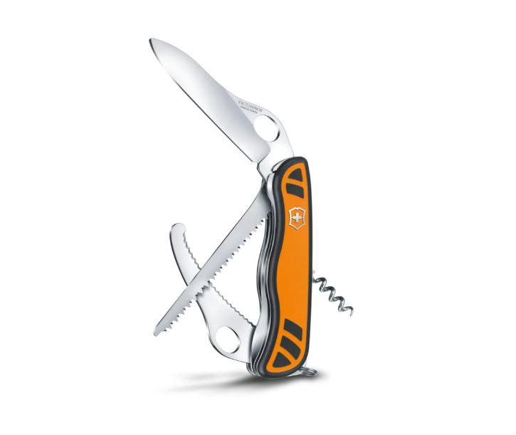 Victorinox Hunter XT Grip Mehrzweckmesser schwarz und orange
