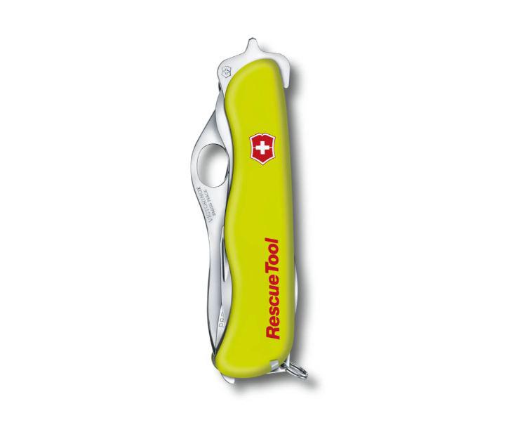 Victorinox Rescue Tool jaune fluo avec lame verrouillable sous blister