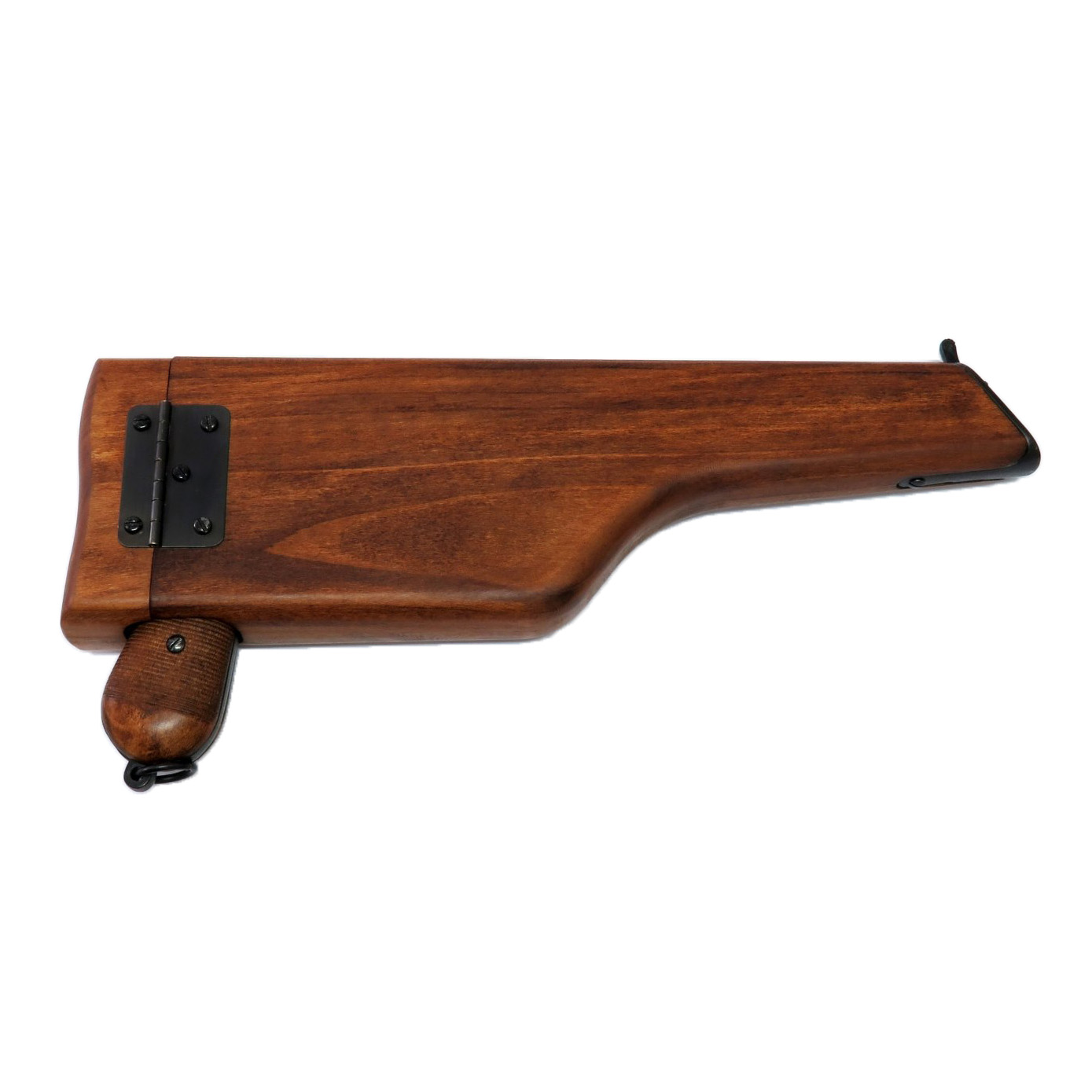 Pistolet C96, Allemagne 1896 en métal avec poignées en bois et étui de crosse