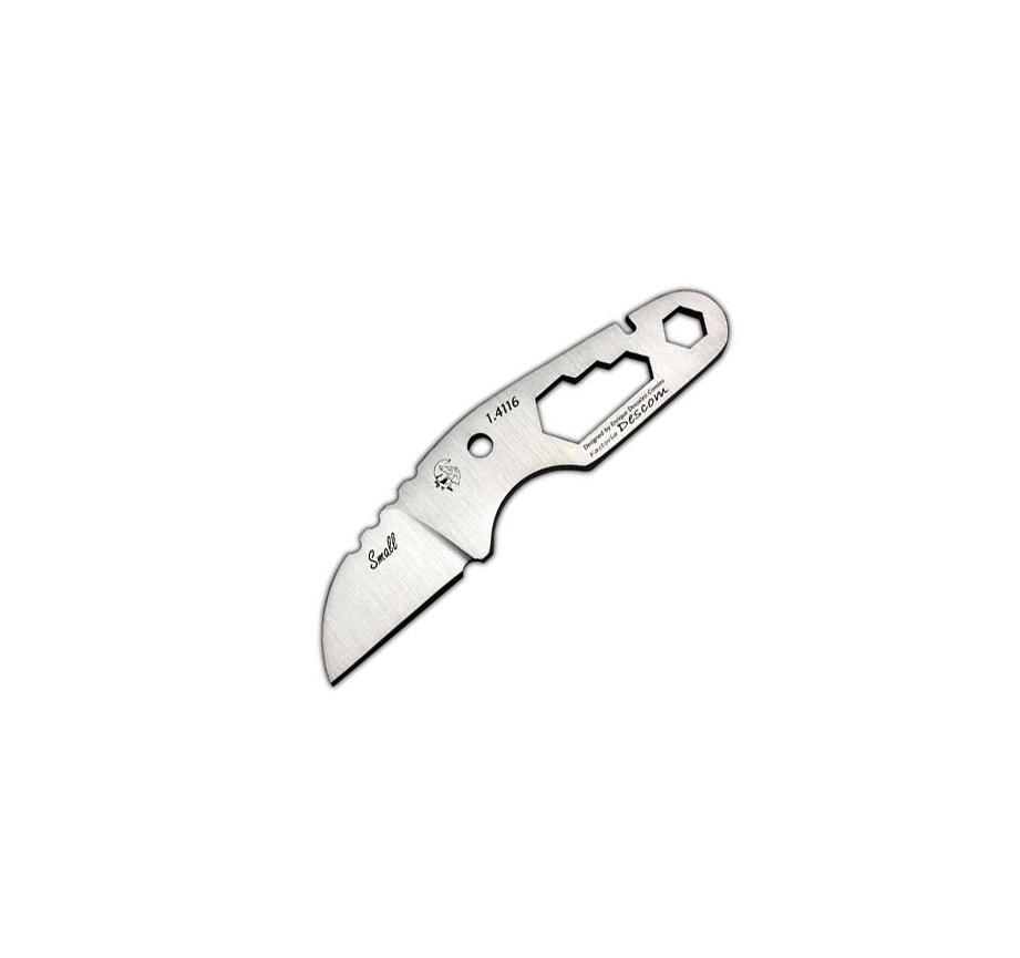 JV Small cuchillo de cuello enterizo con funda kydex de bolsillo