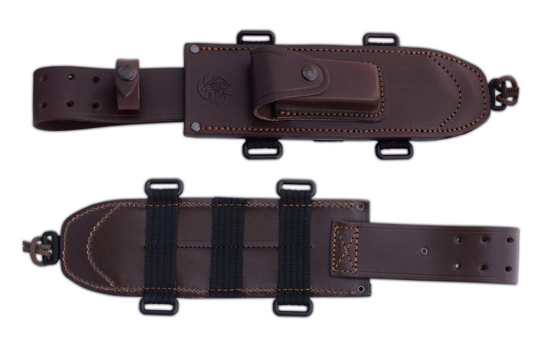 JV EZAPAC Militärmesser mit Griff aus Cocobolo-Holz