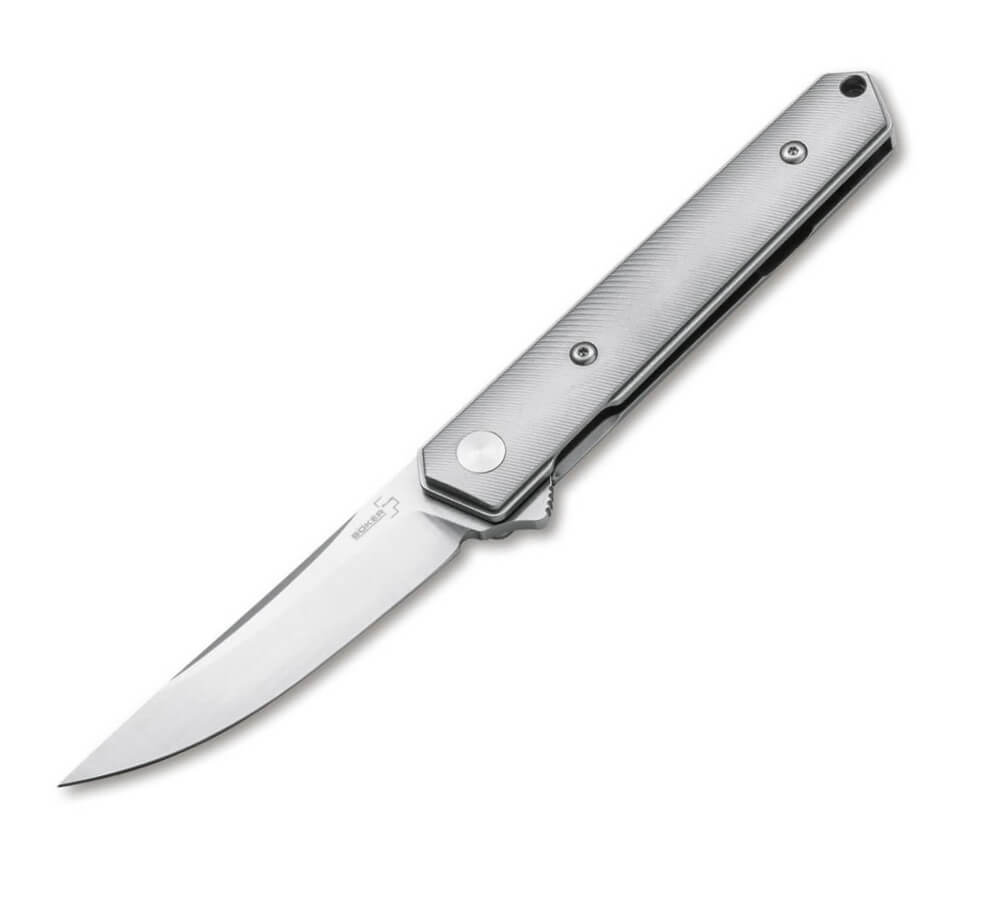 Boker Plus Kwaiken Mini Flipper Titan navaja táctica de acero D2