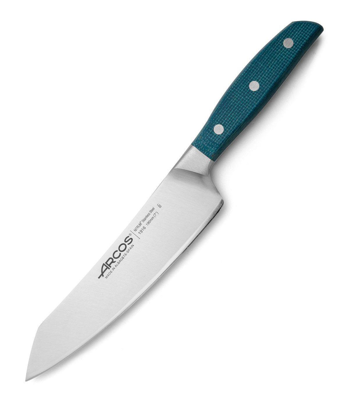 Cuchillo rocking santoku Arcos Brooklyn 190 mm