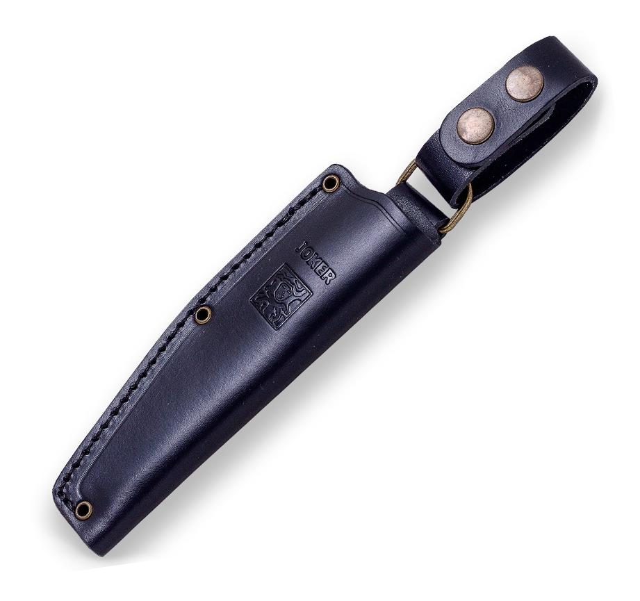 Joker Bushcrafter-Messer mit Griff aus Micarta-Segeltuch