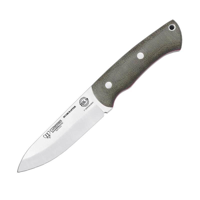 Cuchillo bushcraft Cudeman mod. BS9. Mango micarta canvas