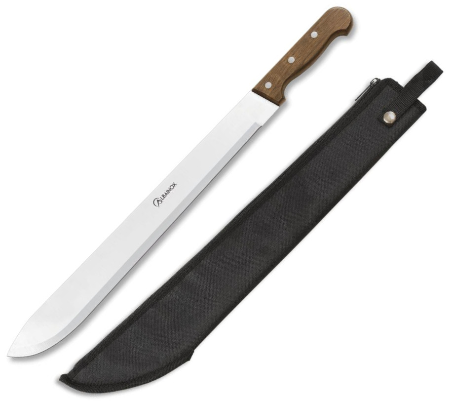 Cortacañas Albainox con funda de nylon y hoja de 42,5 cm de largo