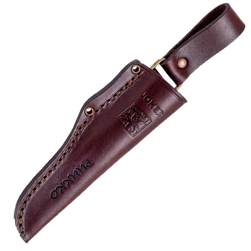 Cuchillo Puukko Sami con mango de abedul rizado