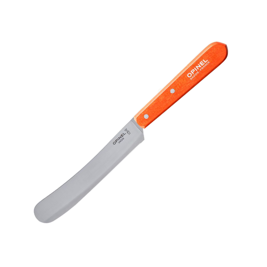 Cuchillo para el desayuno naranja Opinel.