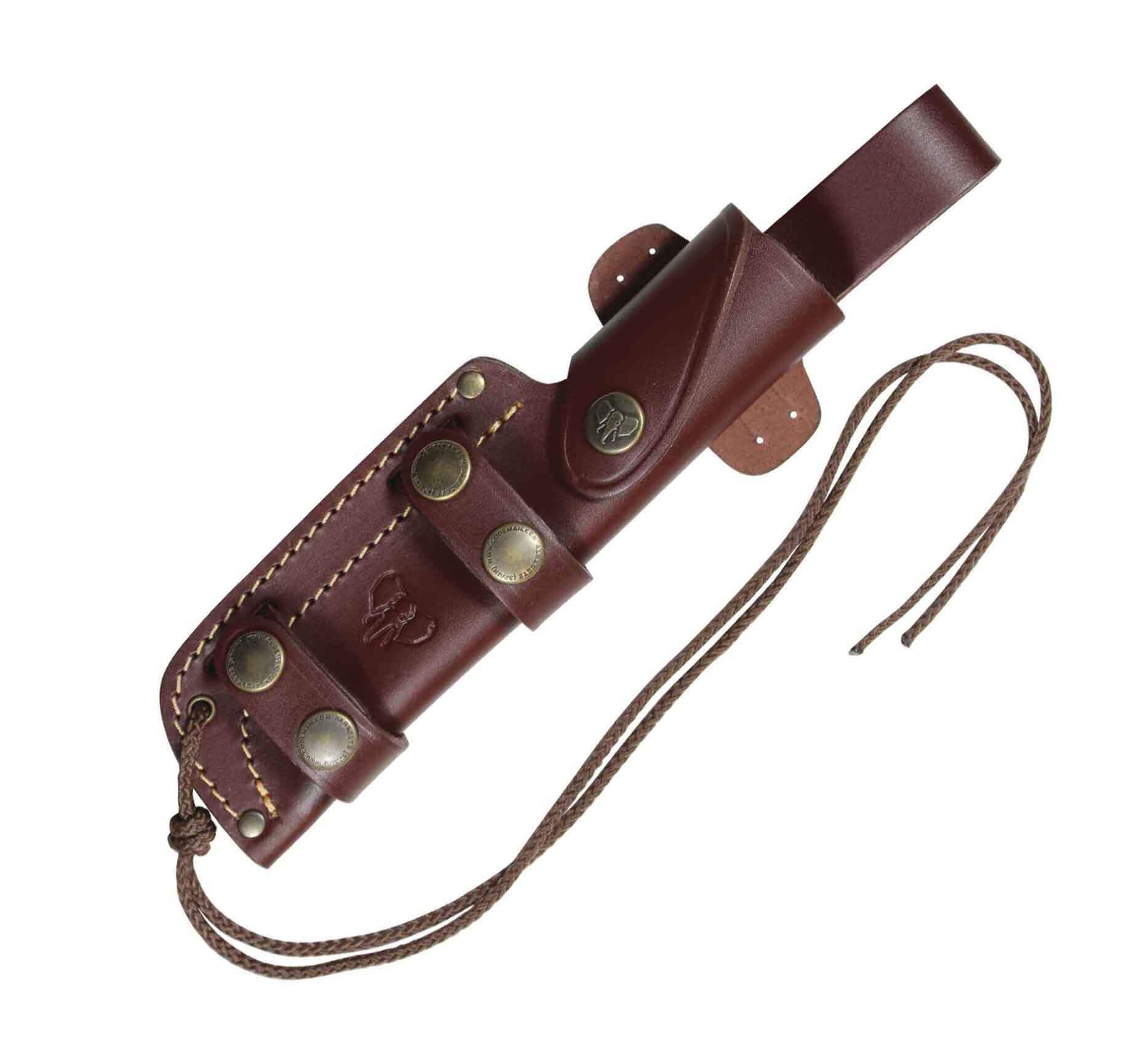 Cuchillo Nessmuk Cudeman OPUS Ness Wolf 208-G con puño de madera de nogal