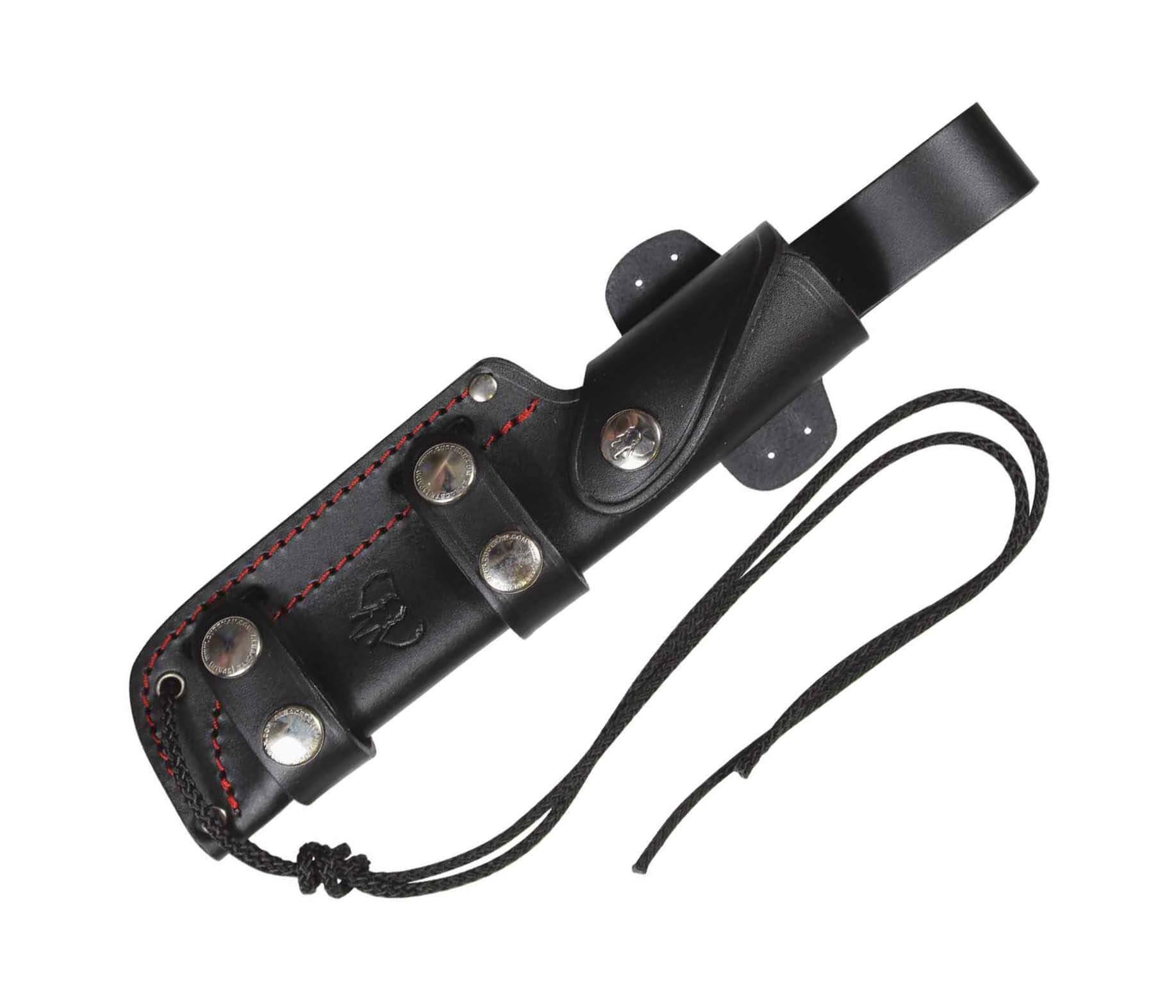 Cuchillo Nessmuk Cudeman OPUS Ness Wolf 208-M con puño de micarta negra