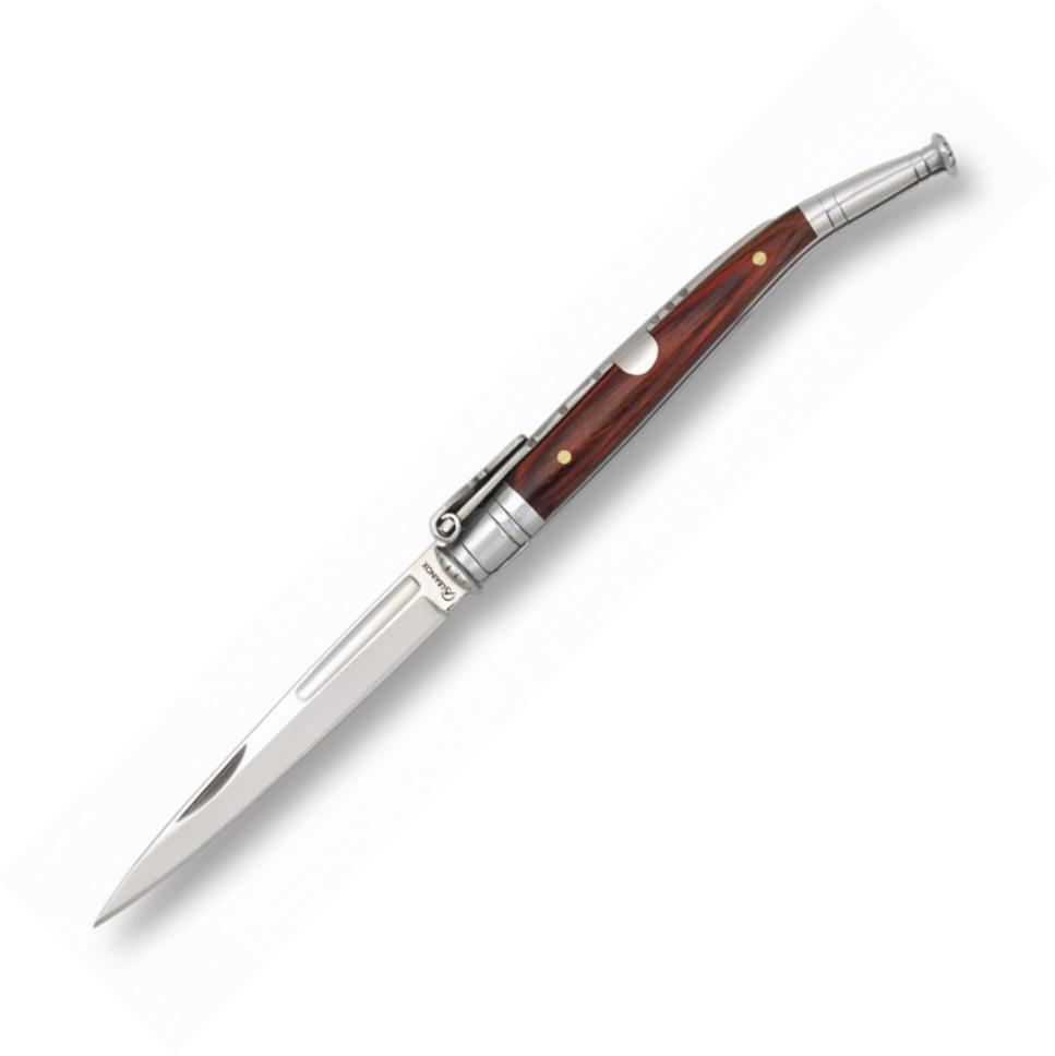 Navaja ESTILETE Nº 000 de Albainox con mango de stamina roja, hoj...