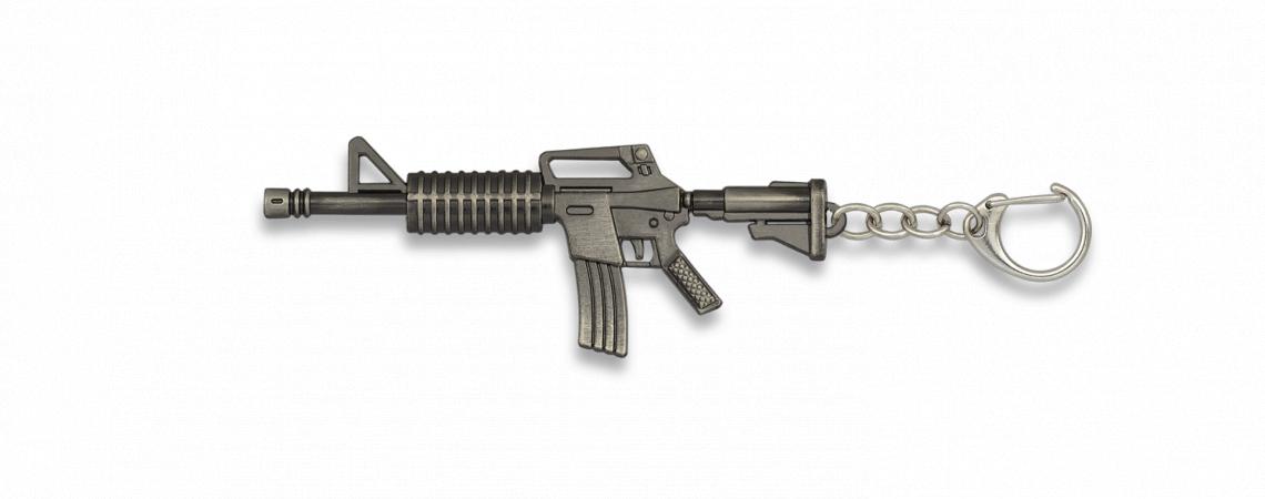 Llavero de zamak con forma de arma de Albainox