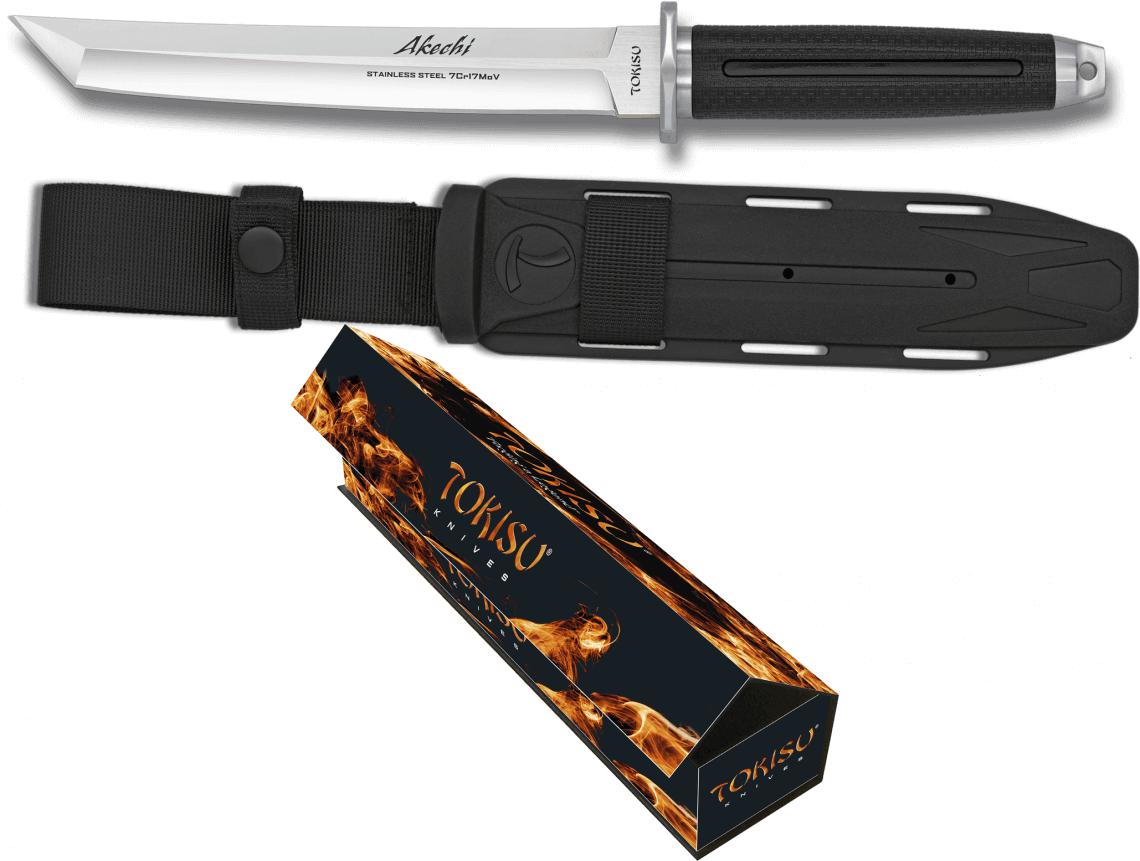TOKISU Akechi couteau. 7.5 cm lame