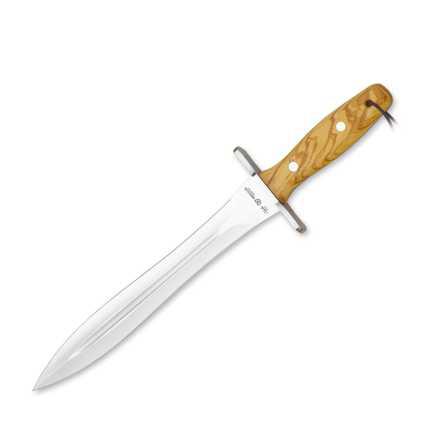 Cuchillo de caza Nieto Hércules con mango de madera de olivo y ho...