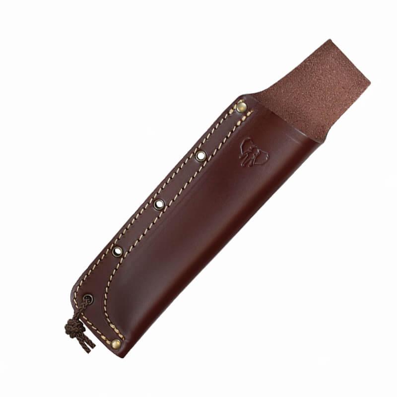 Couteau Bushcraft Sanabria marron jute Cudeman