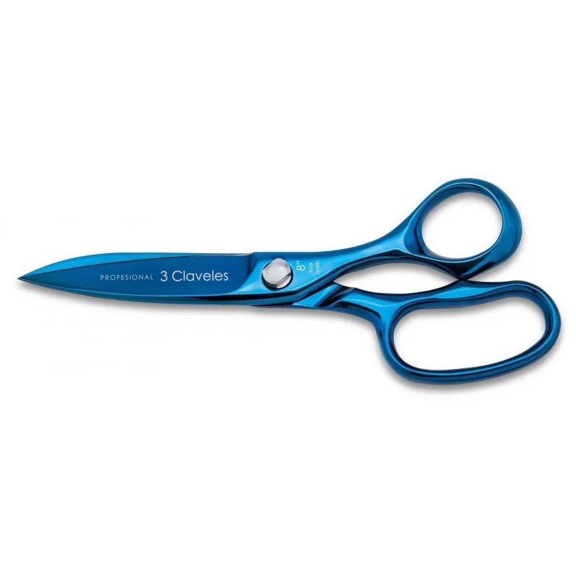 Tijera de cocina Ocean de 8" en acero inoxidable con recubrimient...