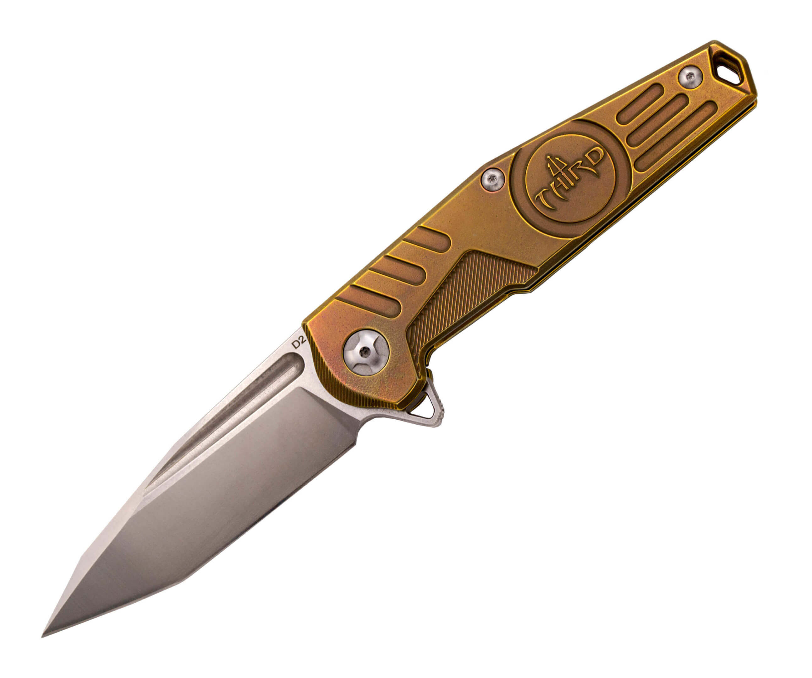 Navaja edición limitada con mango de titanio apertura Ball Bearing