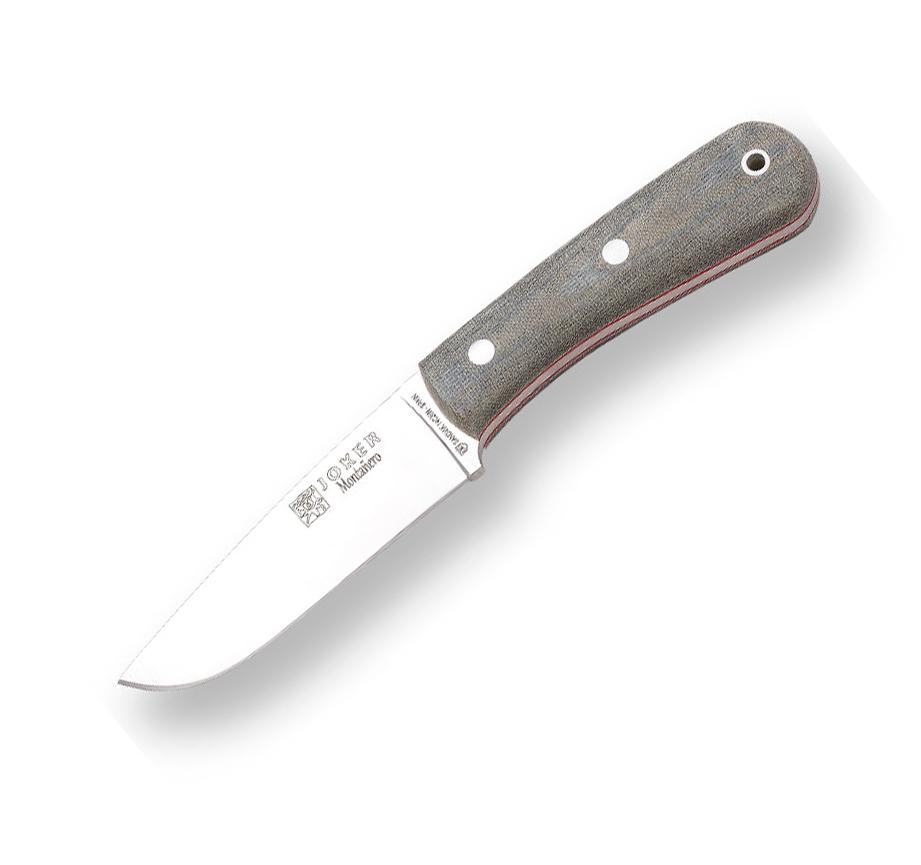 Cuchillo Joker Montañero con mango de canvas verde incluye pedern...