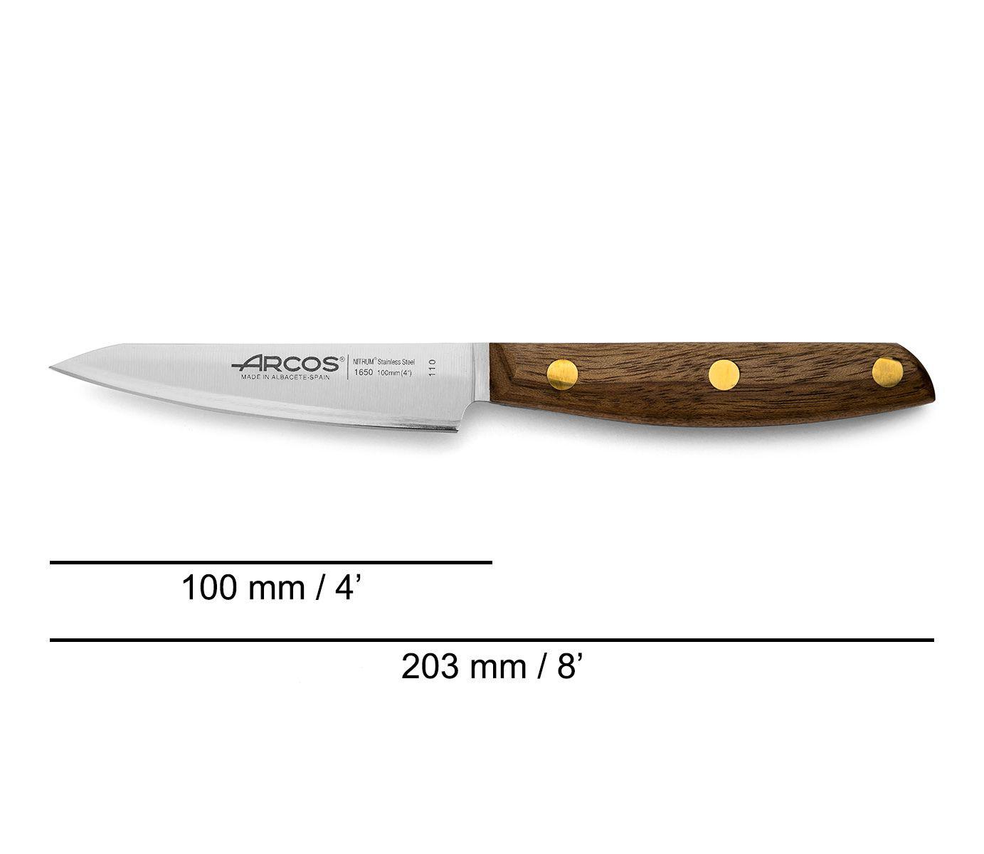 Cuchillo mondador Arcos Nórdika 100 mm