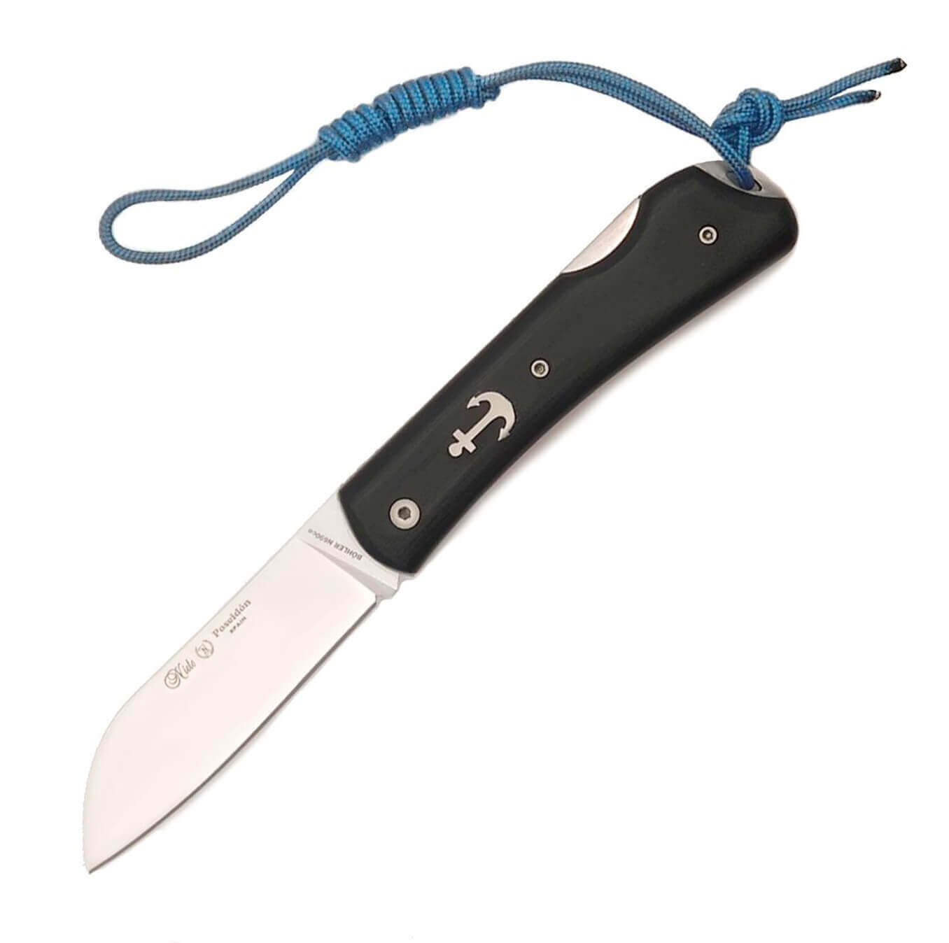 Navaja marinera Nieto Poseidón con mango de G10 negro