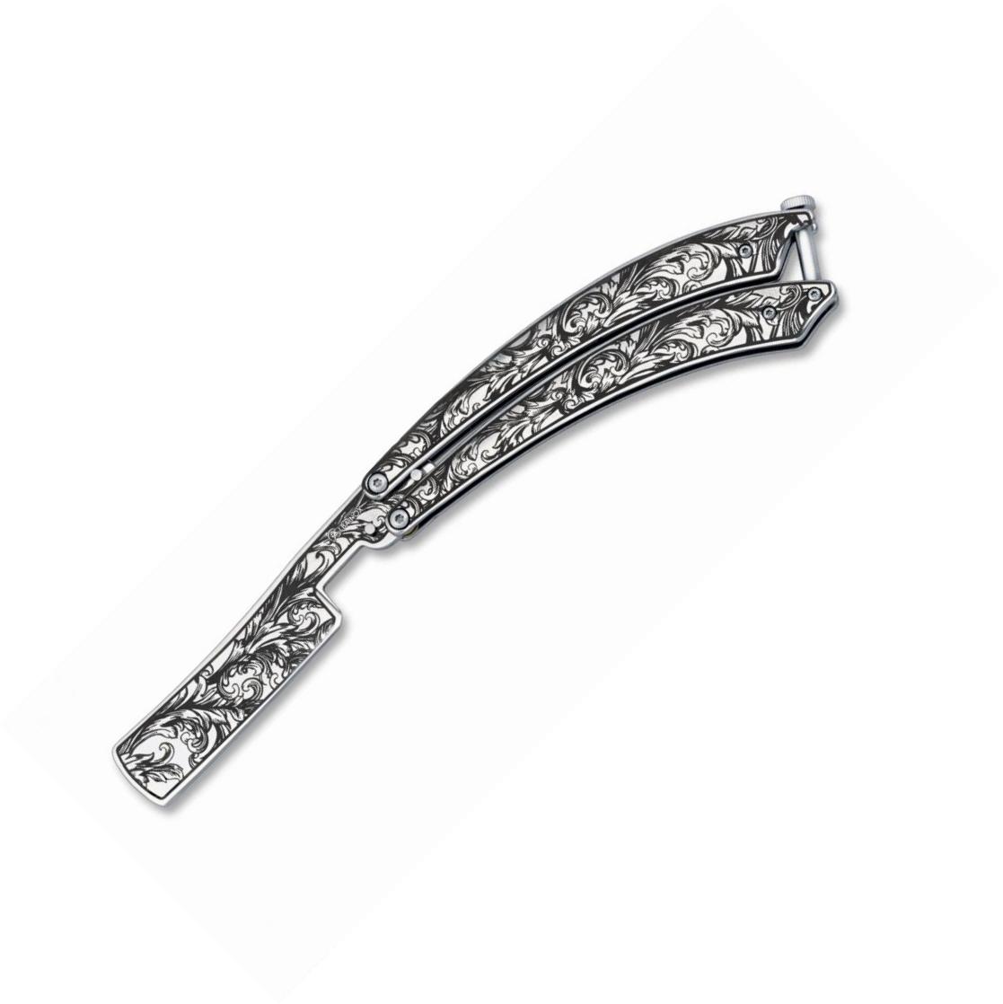 Navaja abanico de afeitar no profesional de Albainox con hoja de ...