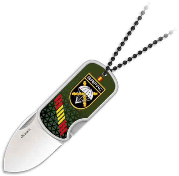 Navaja 3D Bripac con clip y colgante