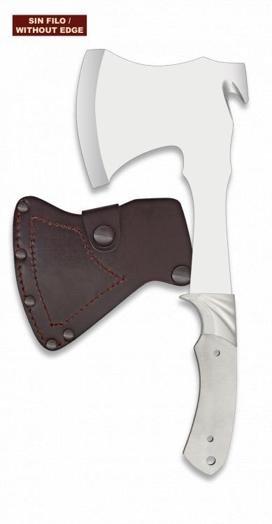 Hacha sin mango para 32366 de Albainox con funda y longitud total...