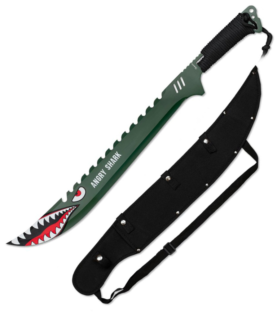 Albainox Angry Shark Rutenschneider mit 45 cm langer Klinge