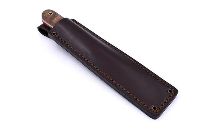 Brisa Kephart 115 Bushcraftmesser mit Griff aus stabilisiertem Walnussholz