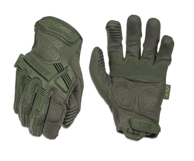 Guantes tácticos Mechanix M-Pact de color verde y talla XL 39166