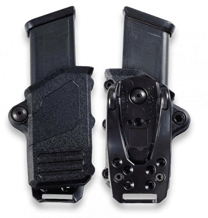 Suporte de revista giratório único de liberação rápida do radar