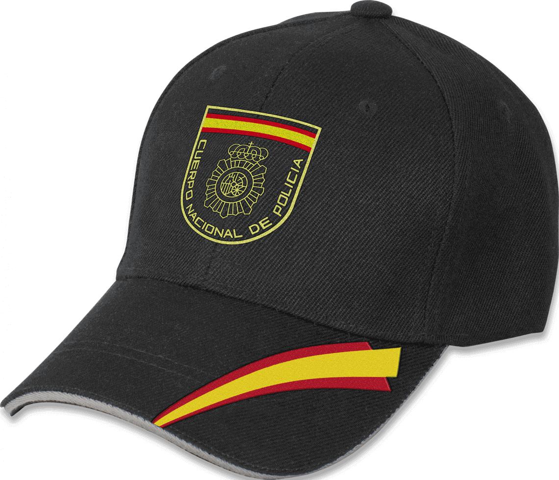 Gorra Barbaric Talla Única ajustable de la Policía Nacional