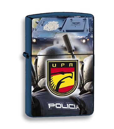 Mechero azul de Albainox de la Unidad de Prevención y Reacción