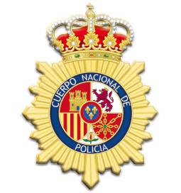 Pin del Cuerpo Nacional de Policía CNP de 2.2 cm de largo y 1.6 c...