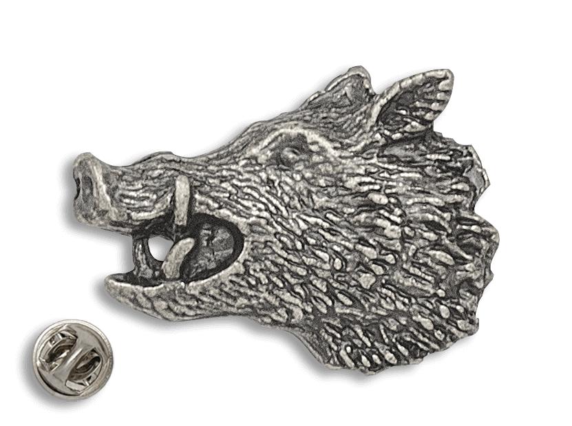 Pin de jabalí presentado en blíster