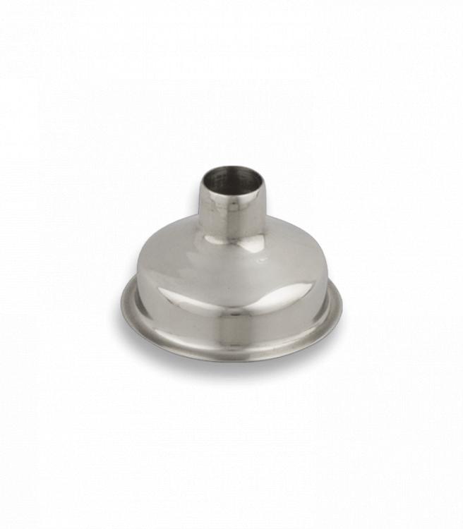 Embudo de 3,2 cm de diámetro para petacas, hecho de acero inoxida...