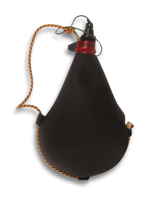 Cantimplora de caza de pez de color negro y capacidad de 1,5 litr...