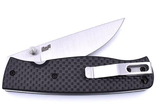 Brisa Birk 75 Taschenmesser mit Kohlefasergriff und CPM S30V-Stahl