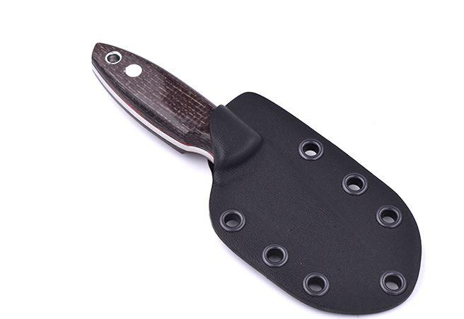 Cuchillo Brisa Scara 60 con acero RWL34 y micarta verde