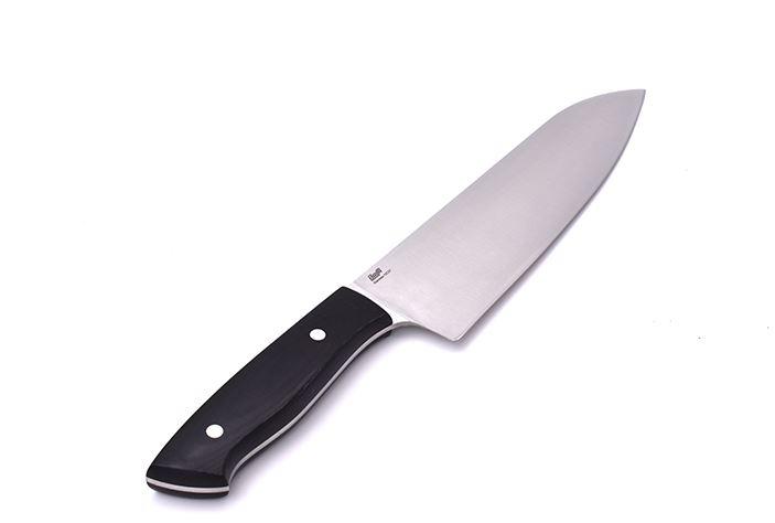 Cuchillo de cocina Brisa Chef 185 con mango de micarta negra