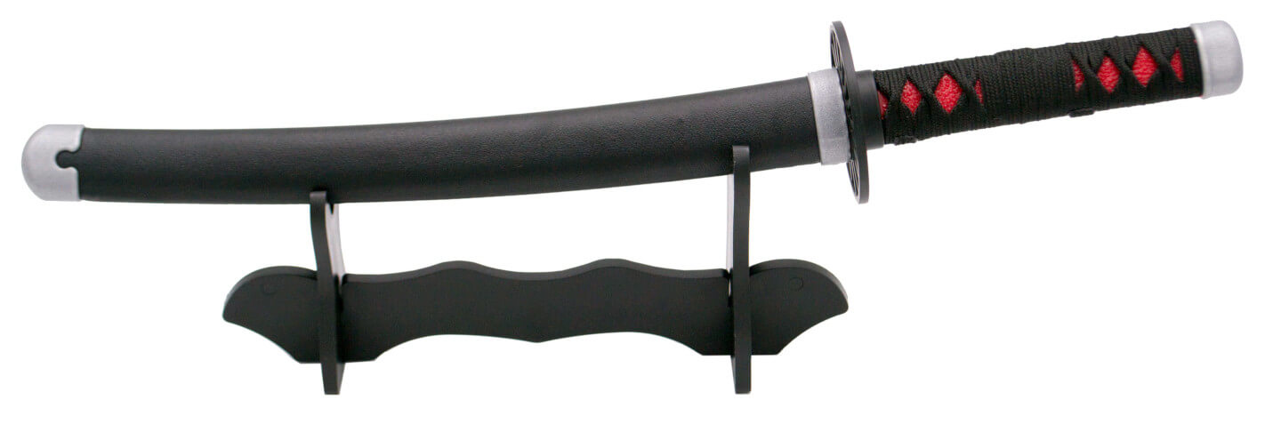 Mini Katana Kamado Tanjirou de la serie Demon Slayer con hoja de 24 cm