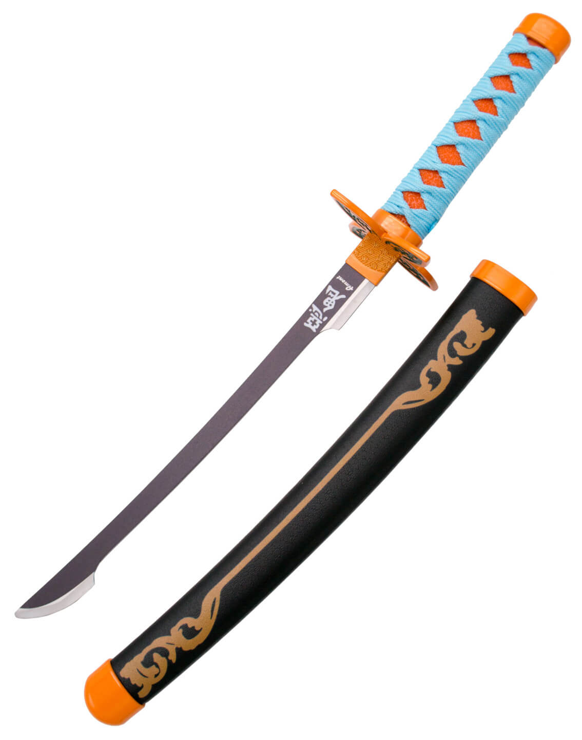 Mini Katana Kochou Shinobu de la serie Demon Slayer con hoja de 24 cm