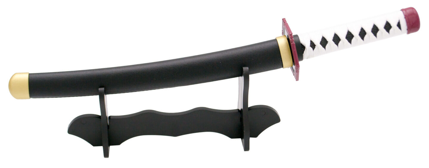 Mini Katana Tomioka Giyuu de la serie Demon Slayer con hoja de 24 cm