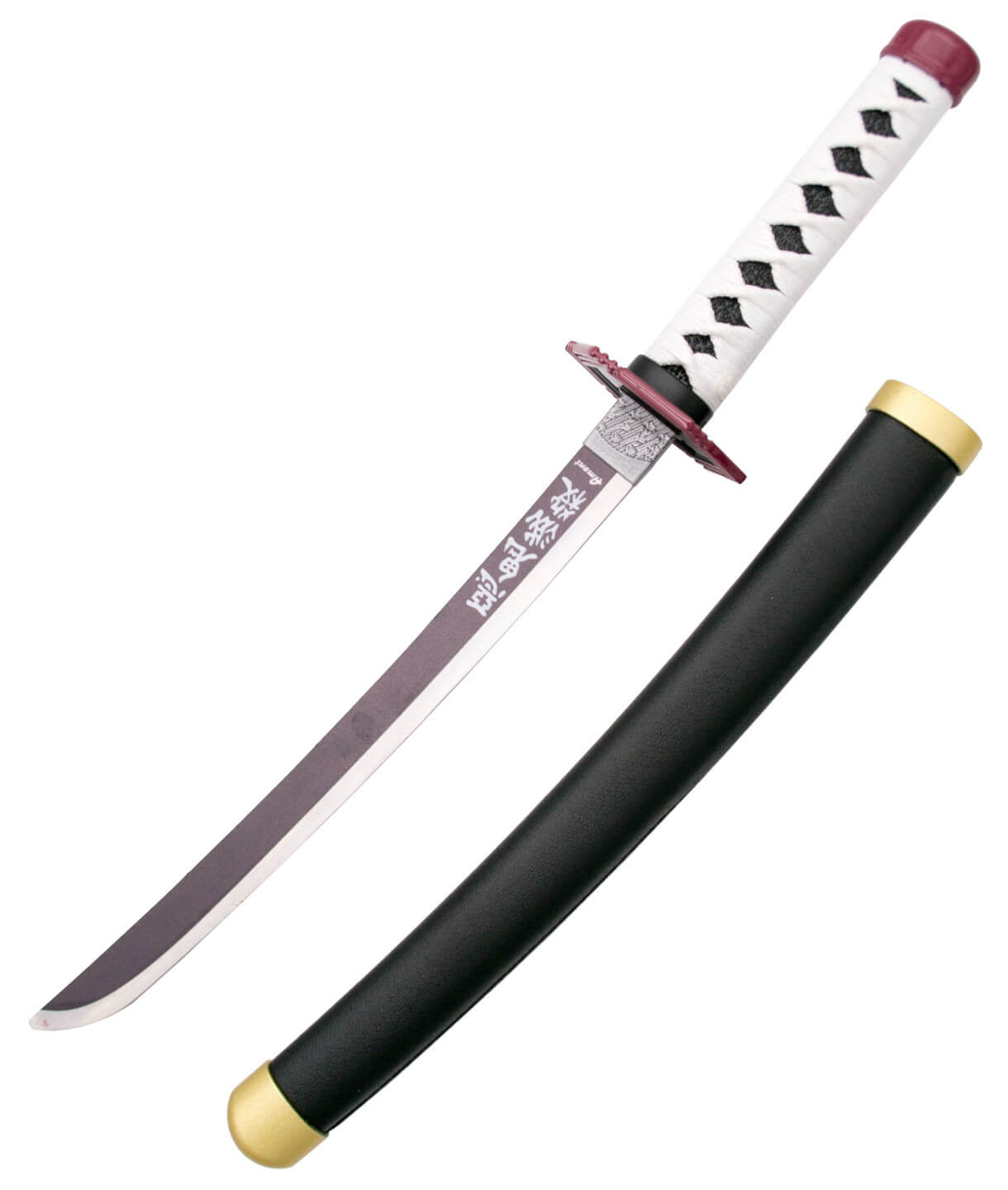 Mini Katana Tomioka Giyuu de la serie Demon Slayer con hoja de 24 cm