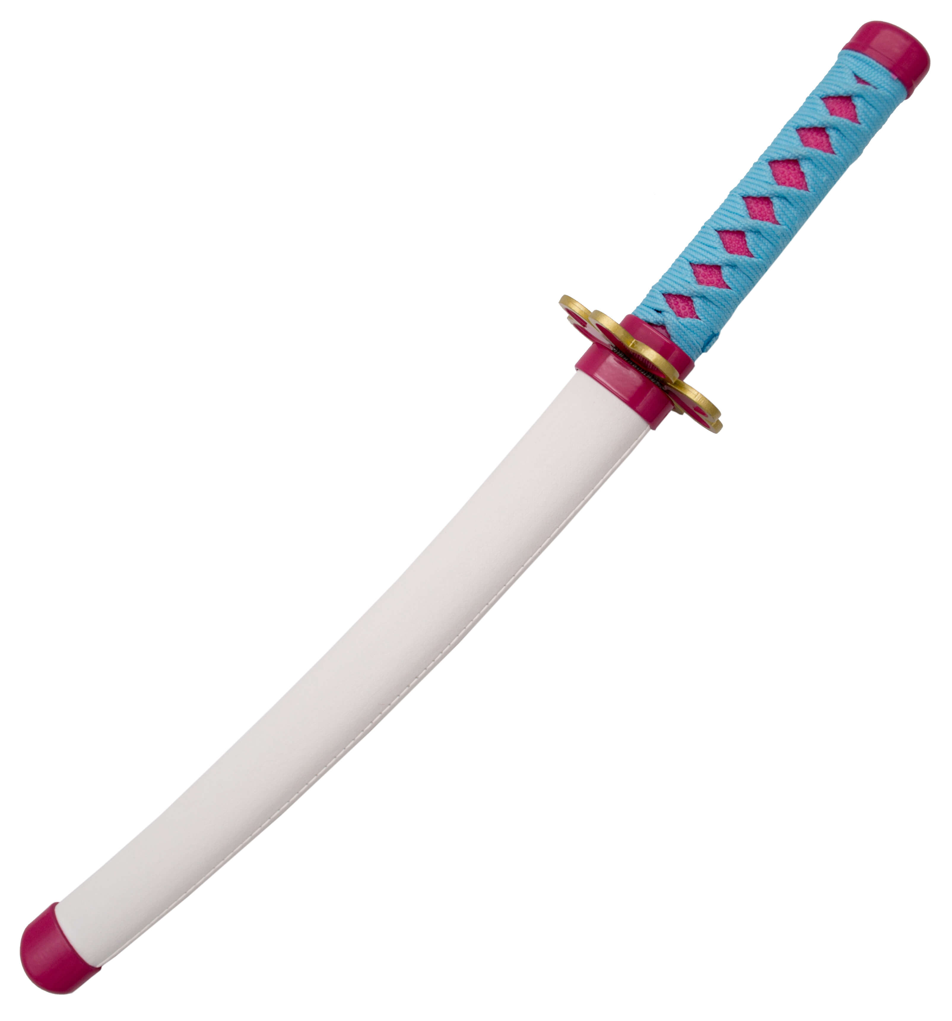 Kanroji Mitsuri Mini Katana rose et blanc