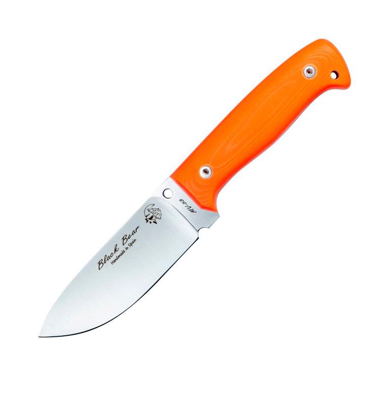 JV Black Bear mit orangefarbenen Micarta-Schuppen